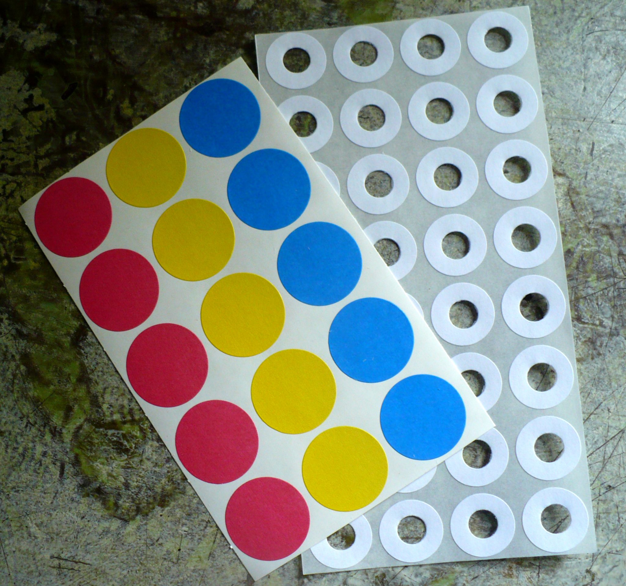 Make Easy Polka Dot Greeting Cards » Dollar Store Crafts