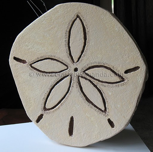 Make a Giant Sand Dollar » Dollar Store Crafts