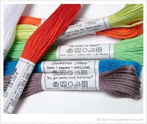 Giveaway Embroidery Floss from Sublime Stitching » Dollar Store Crafts