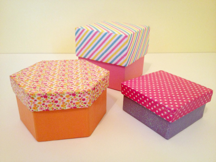 Tutorial Washi Tape Gift Boxes » Dollar Store Crafts