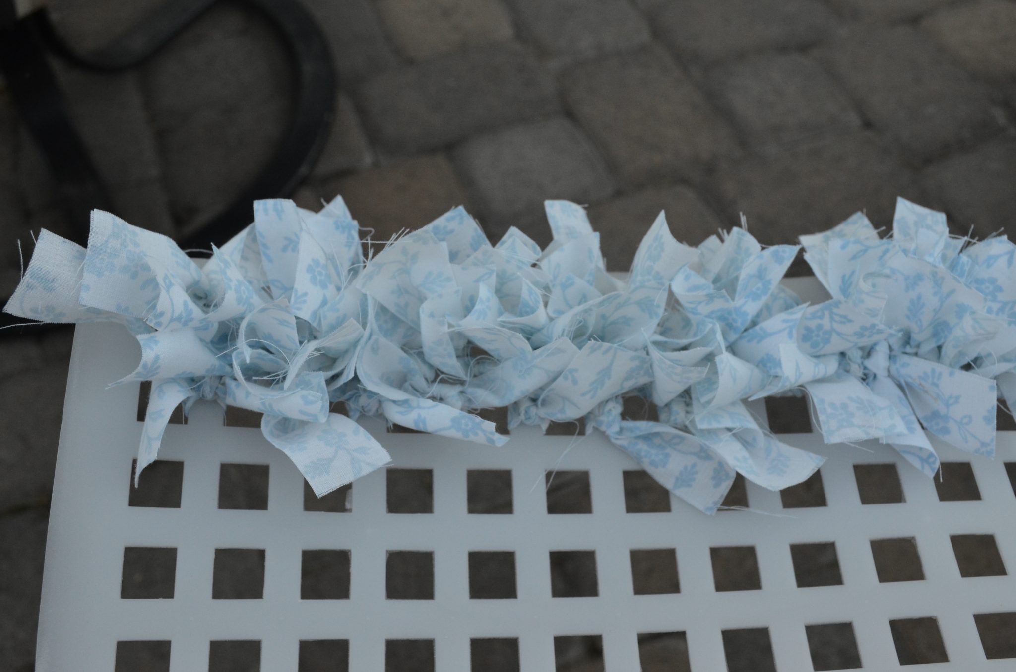 Tutorial Sink Mat Rag Rug » Dollar Store Crafts