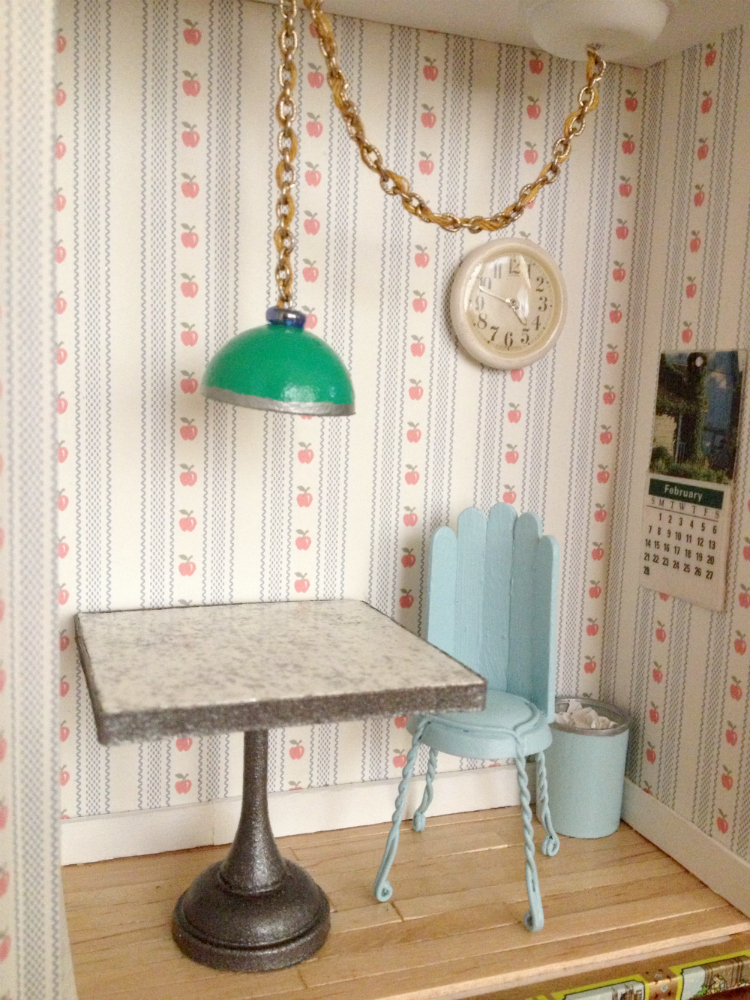 Tutorial RetroStyle Dollhouse Formica Table » Dollar Store Crafts