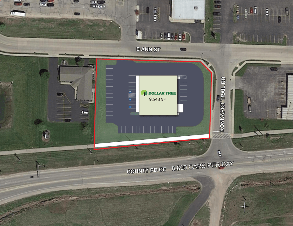 DT Kaukauna, WI Dollar Store Properties For Sale Dollar Store