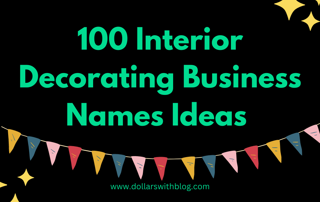 1599+ Creative Interior Decorating Business Names (2025)