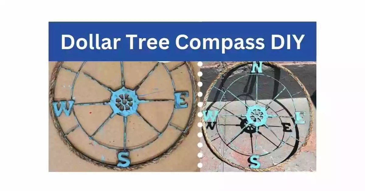 Dollar Tree Compass DIY Dollar Tree Compass