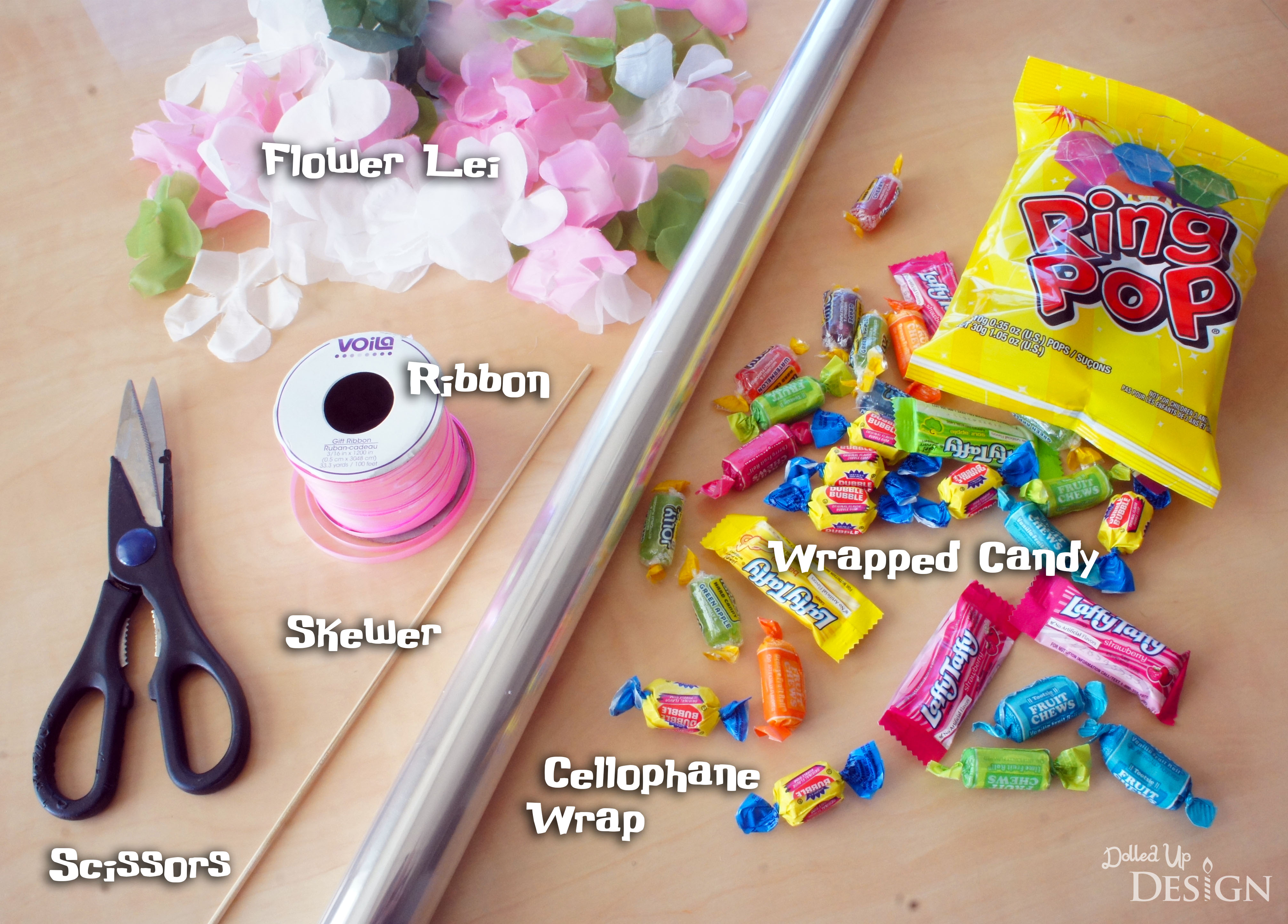 Moana Party Inspiration Candy Leis