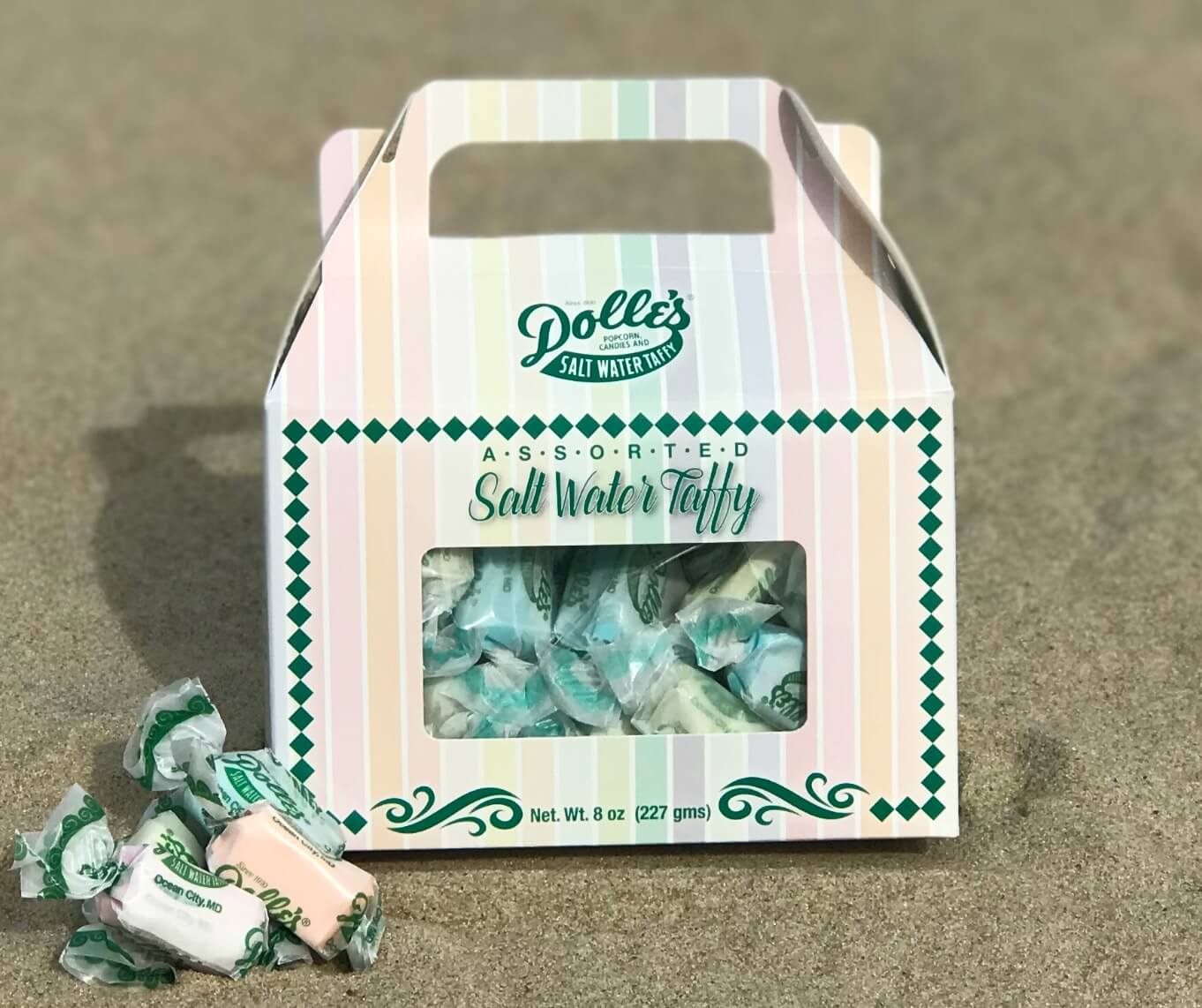 1/2 lb ASSORTED Taffy Tote Dolles Candyland