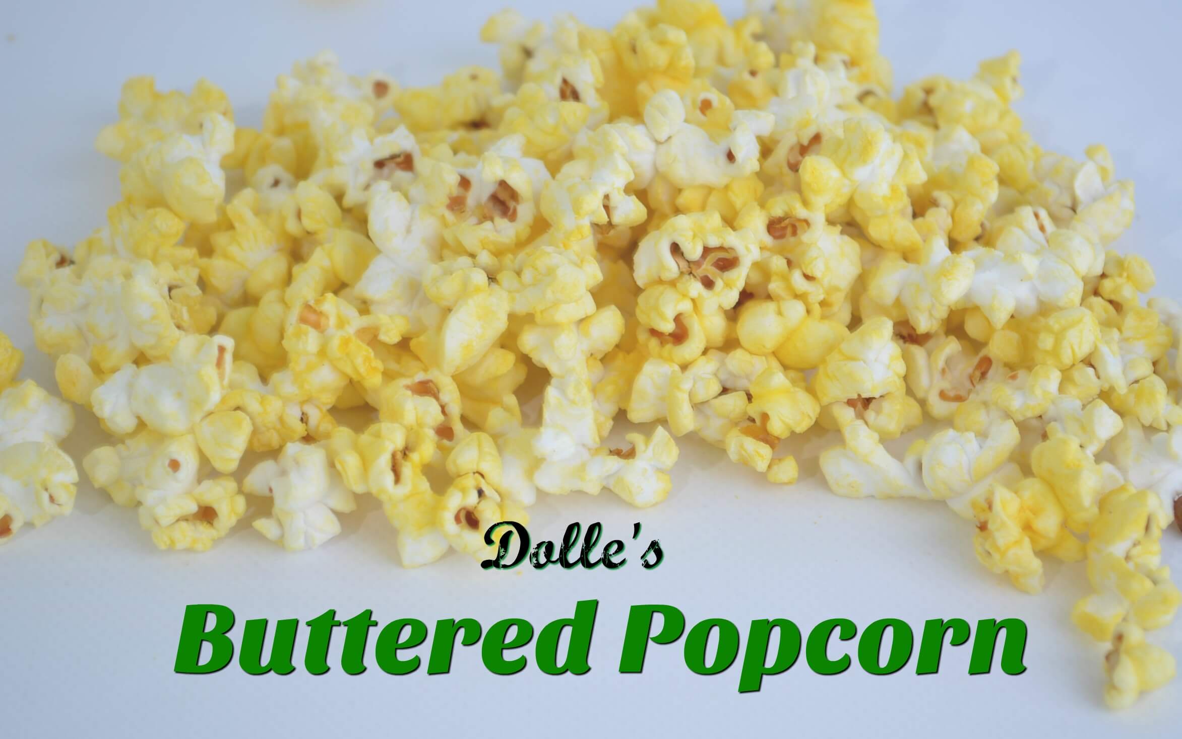 1/2 Gal Tub filled with Dolle's® Popcorn Dolles Candyland