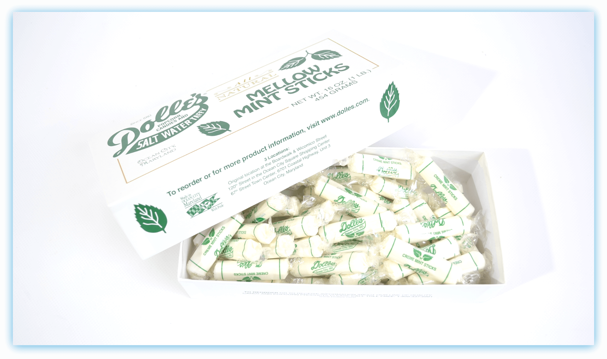 1 lb of Creamy Mellow Mints Dolle's Candyland