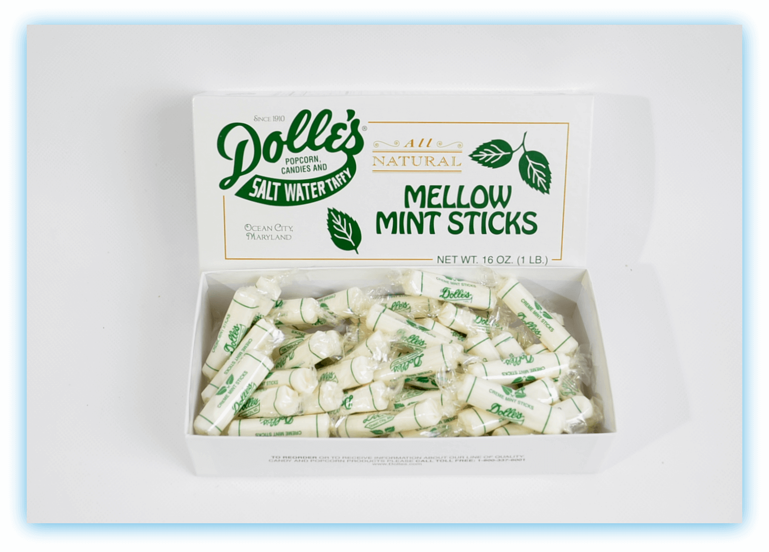 1 lb of Creamy Mellow Mints Dolle's Candyland