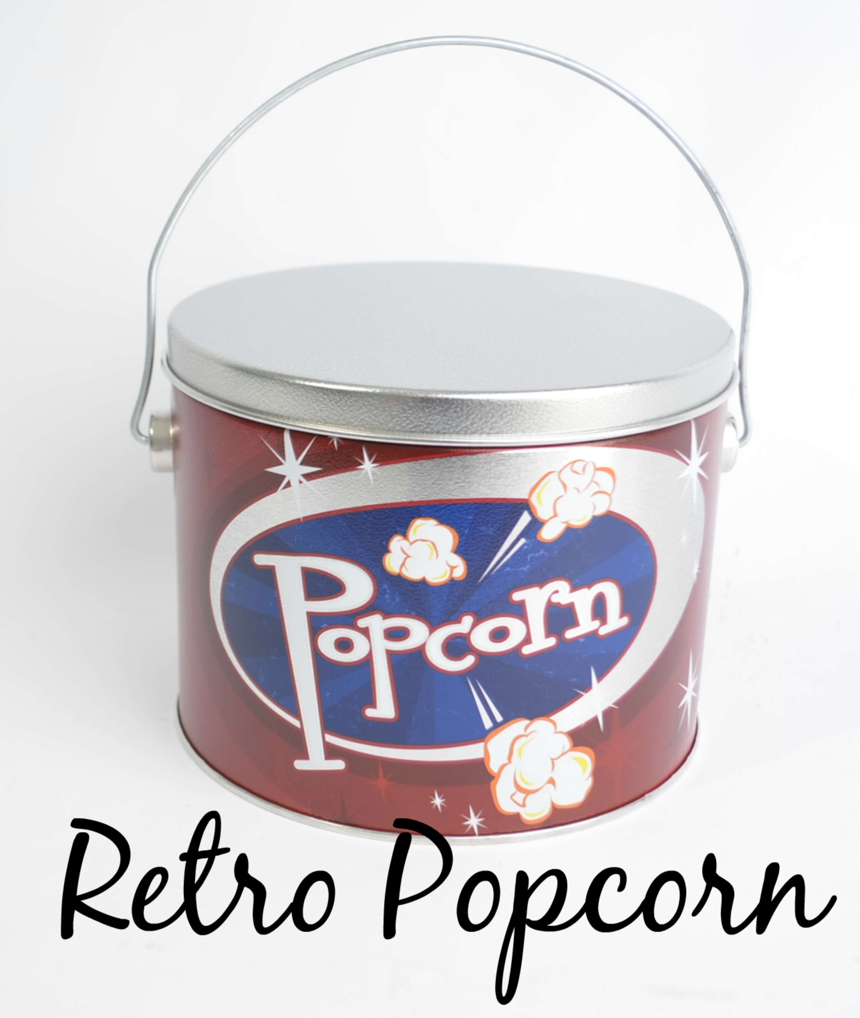 1/2 Gal Tin filled with Dolle's® Popcorn Dolles Candyland