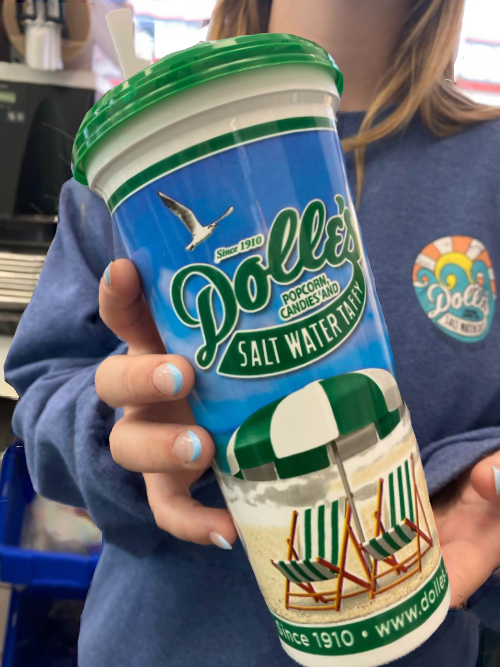 Dolle's® Souvenir Cup With Taffy Dolle's Candyland Ocean City, MD