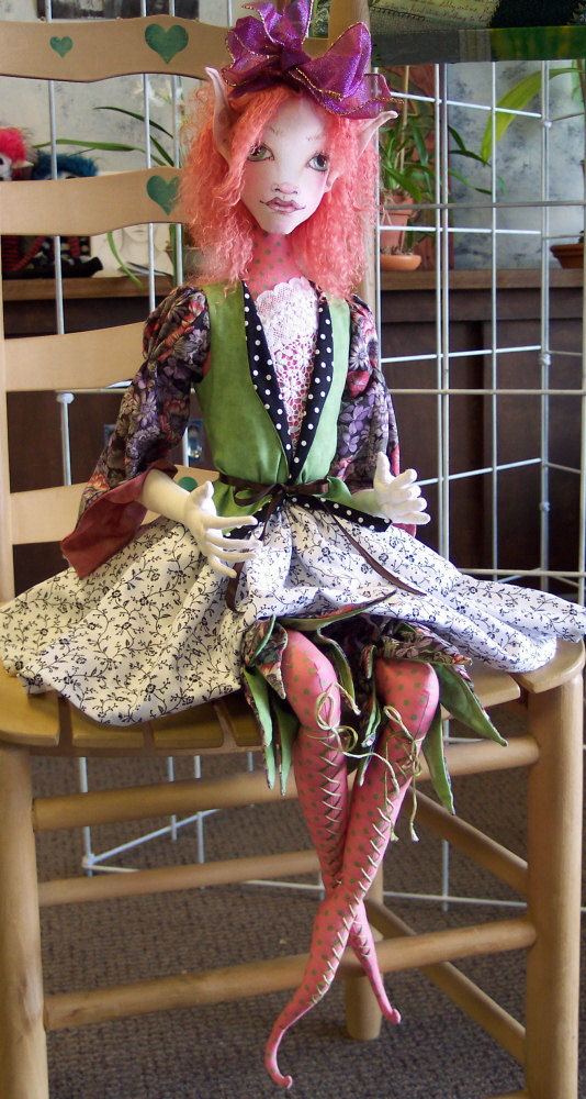 Cloth Art Doll Making Sewing Patterns by Paula McGee