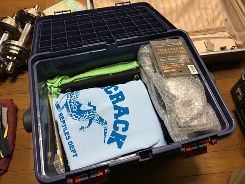 初めてのタイ釣り遠征 準備編7～荷物の最終チェック～ バス釣りブログ バス釣りとWordPress