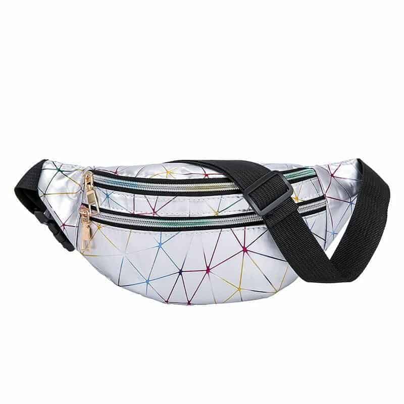 Solid Double Zip Fanny Pack Doll Up Boutique