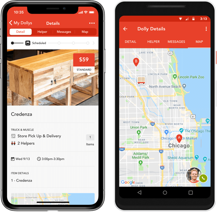 Easy retail delivery for your store customers Dolly