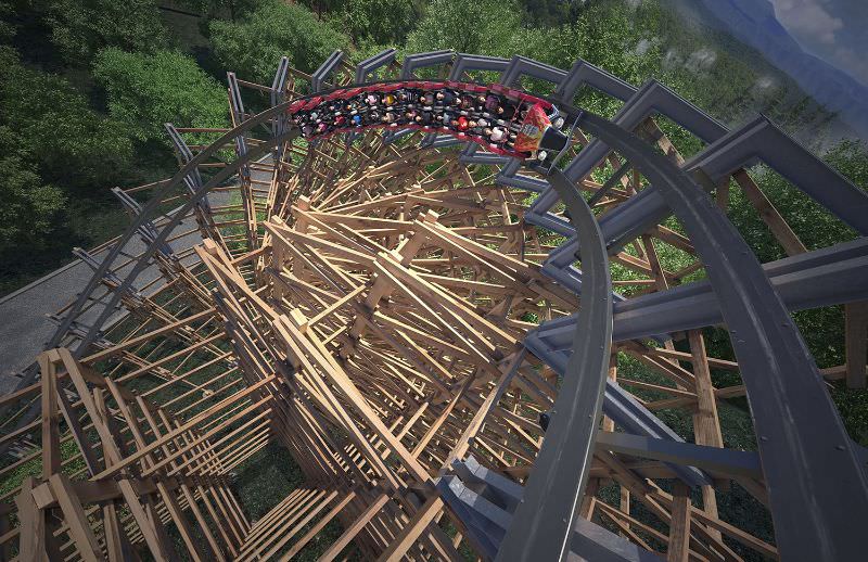 Dolly Announces, Lightning Rod, World’s Fastest Wood Roller Coaster