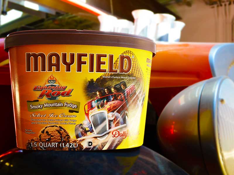 Lightning Rod On Mayfield's Newest Ice Cream Flavor