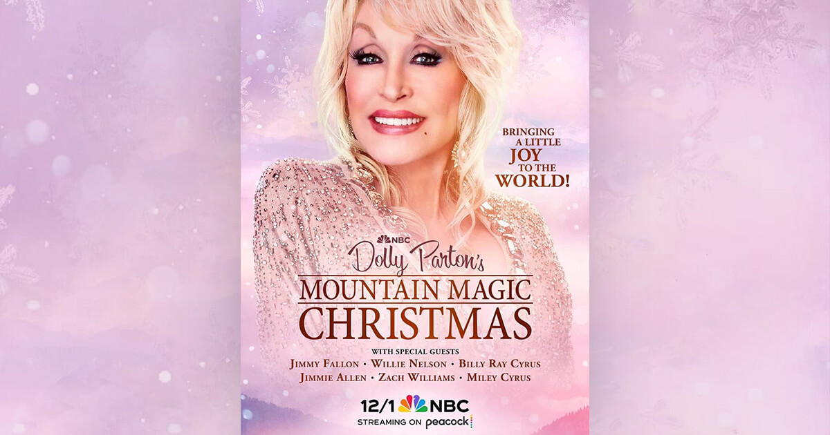 “Dolly Parton’s Mountain Magic Christmas” To Premiere On December 1 at