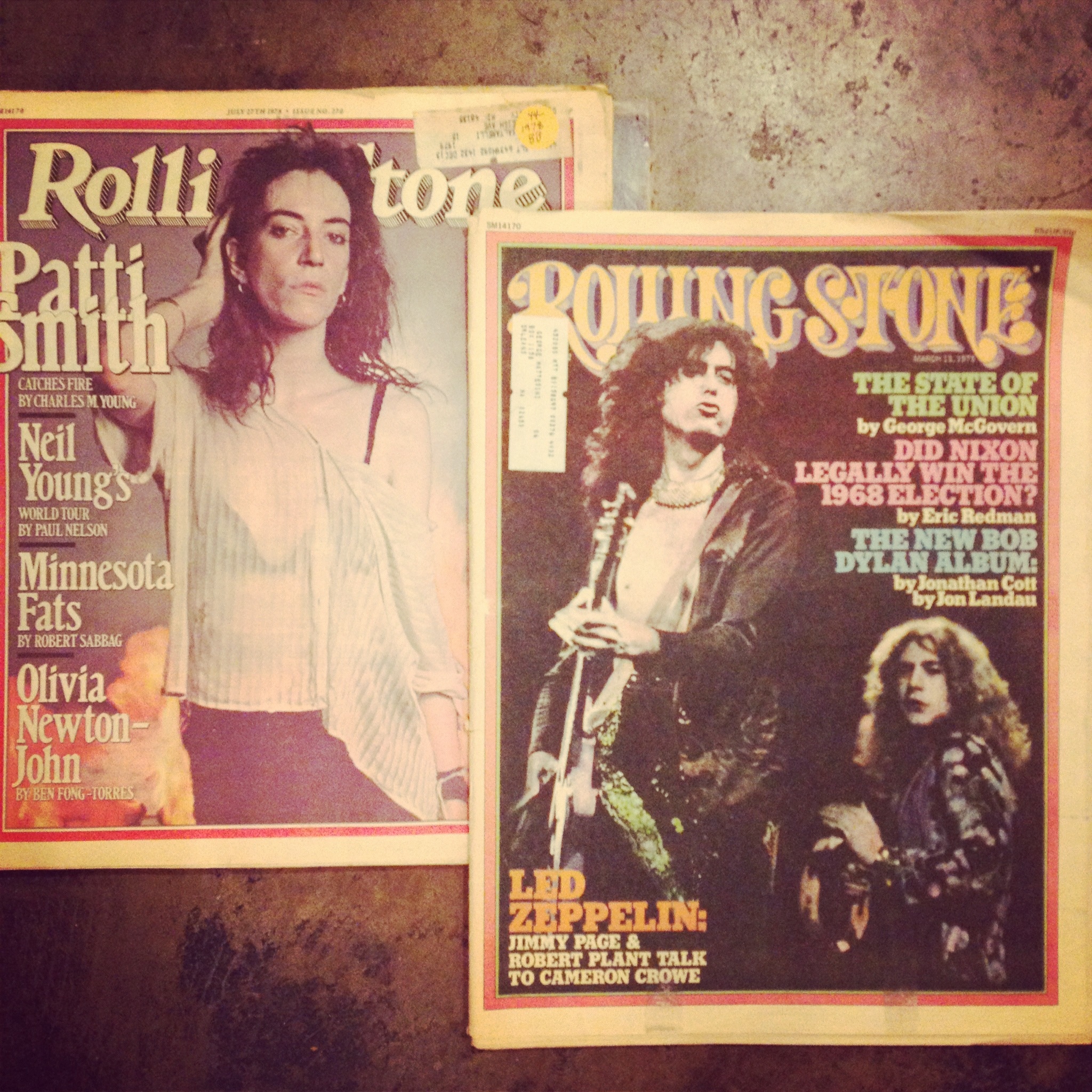 Vintage Rolling Stone Magazines DOLLY PYTHON