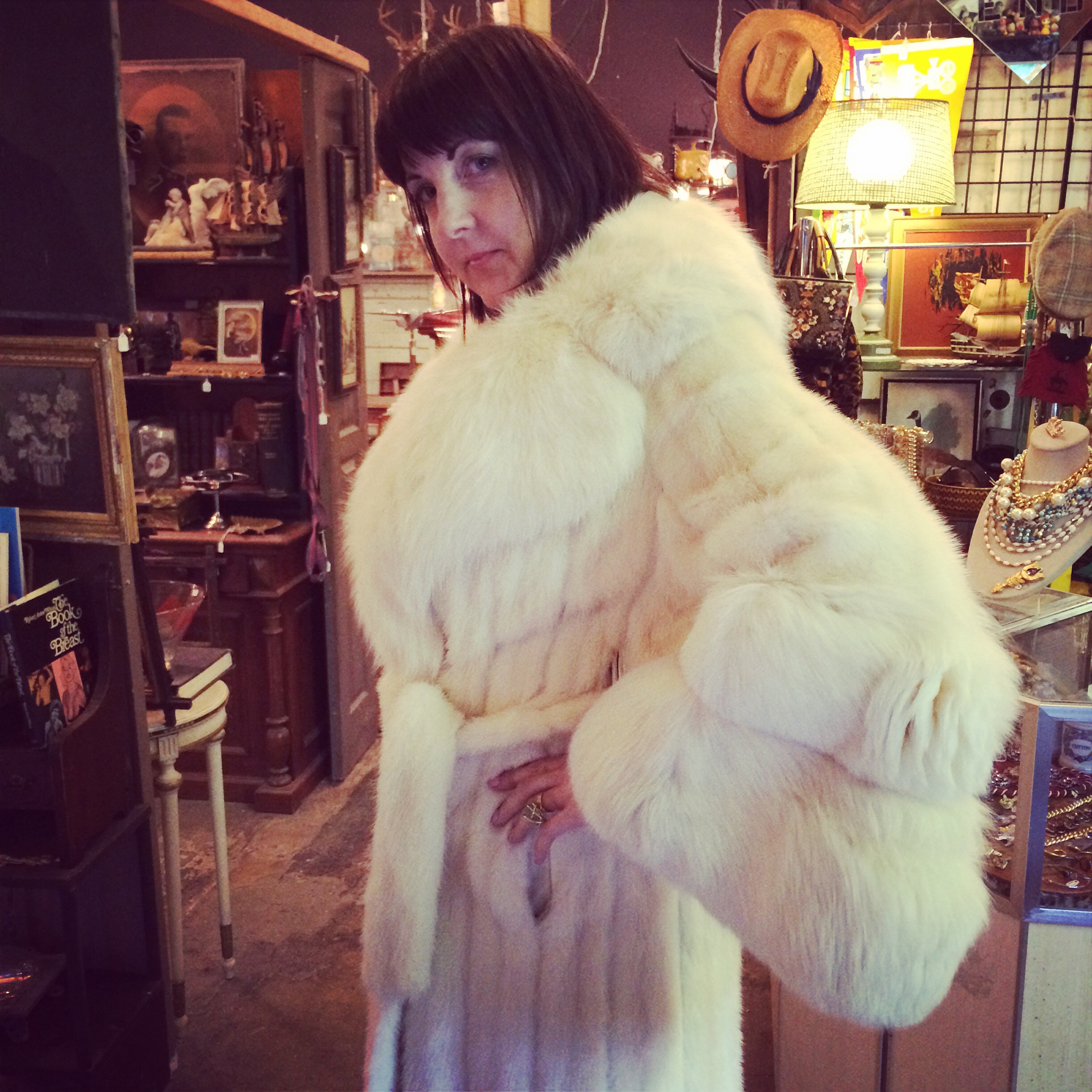 Fabulous Vintage Furs DOLLY PYTHON
