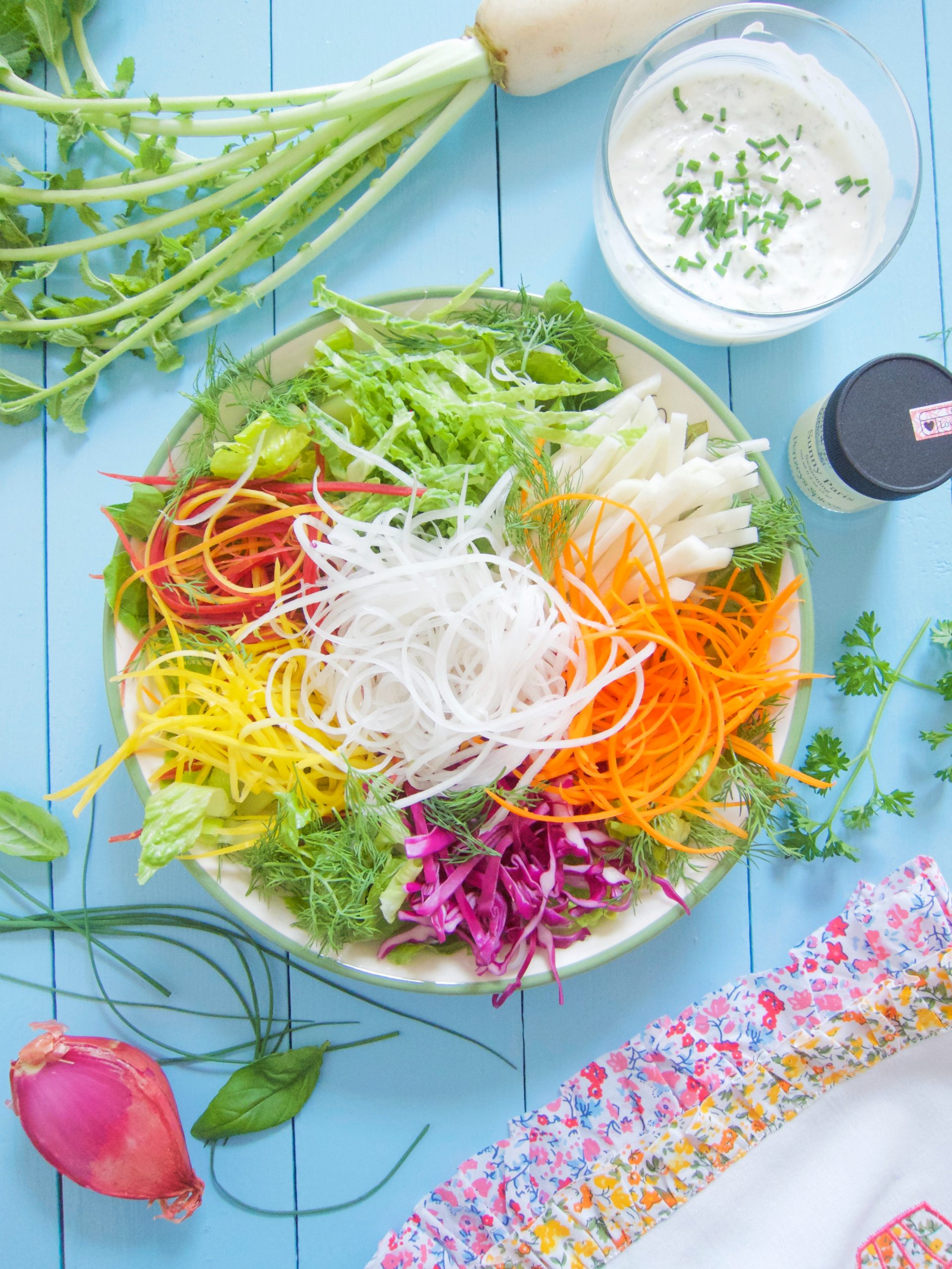 Daikon Radish Salad Dolly’s Kettle