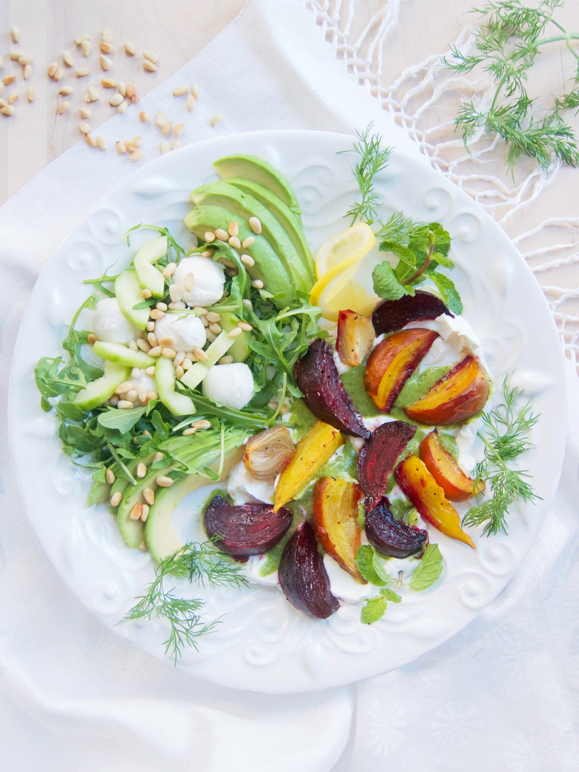 Kate and Gaby’s Roasted Beets and Labneh Dolly’s Kettle