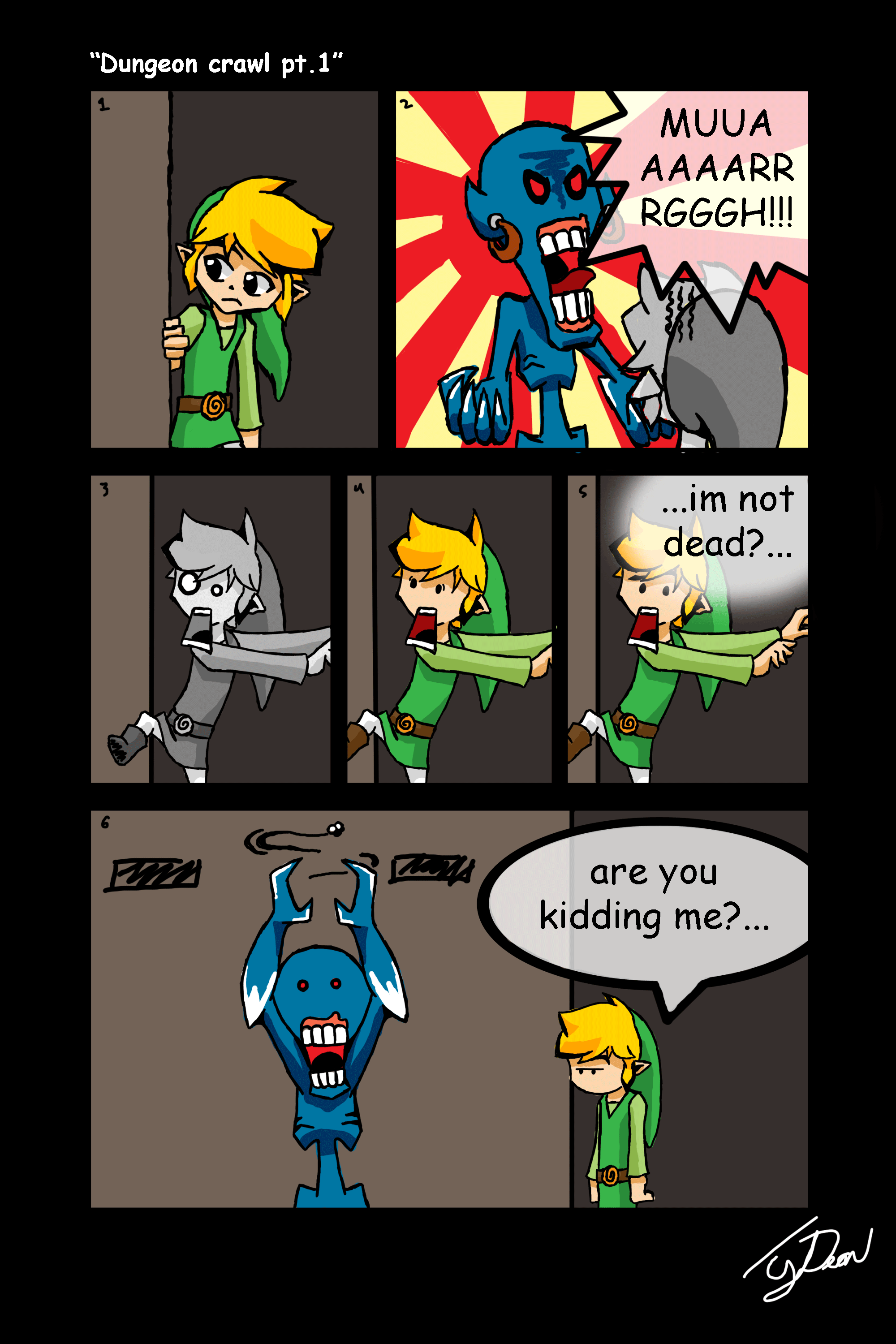 Zelda Comic | Dolorous Sanctuary 3000_x_2000_gif