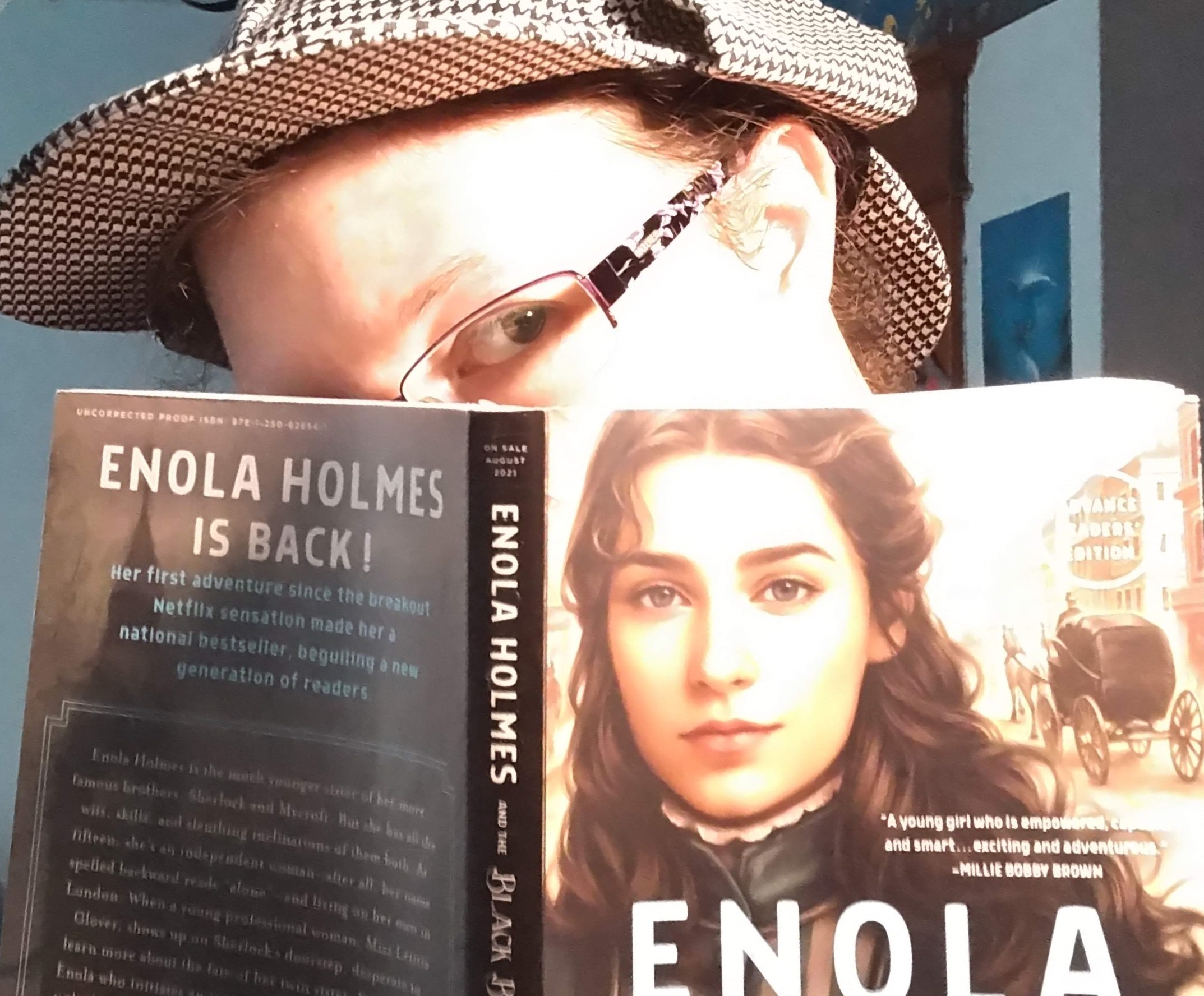 Enola Holmes and the Black Barouche Blog Tour. C. O. Bonham