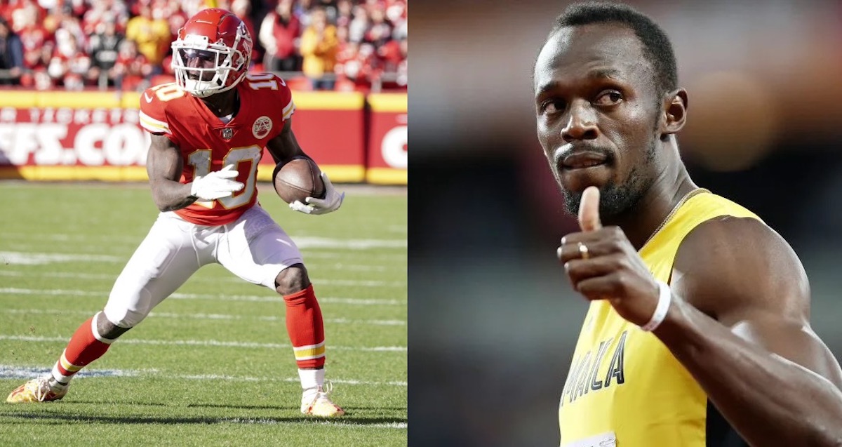 Miami Dolphins wide receiver Tyreek Hill on if he's faster than Usain