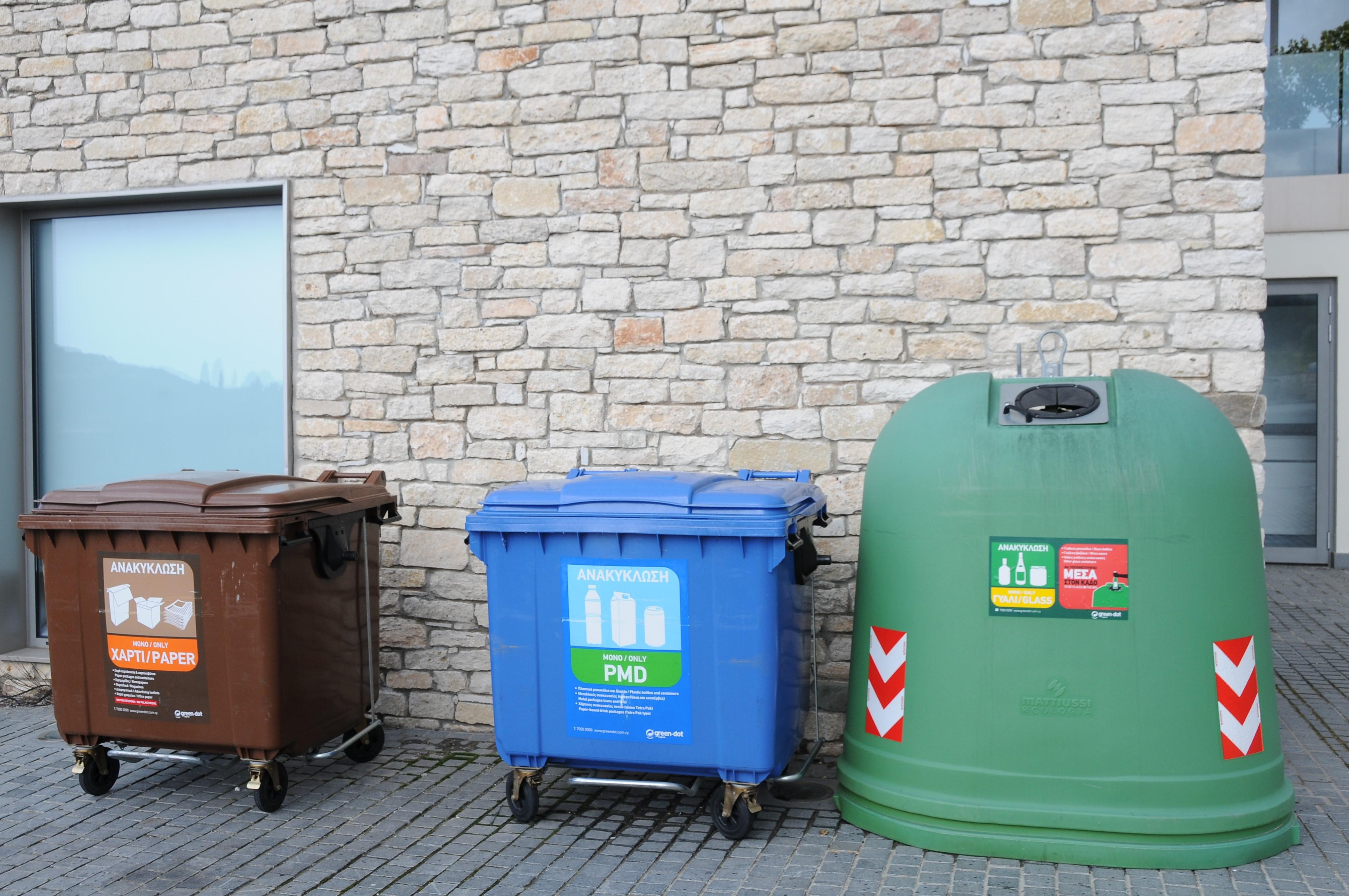 Waste sorting in Cyprus