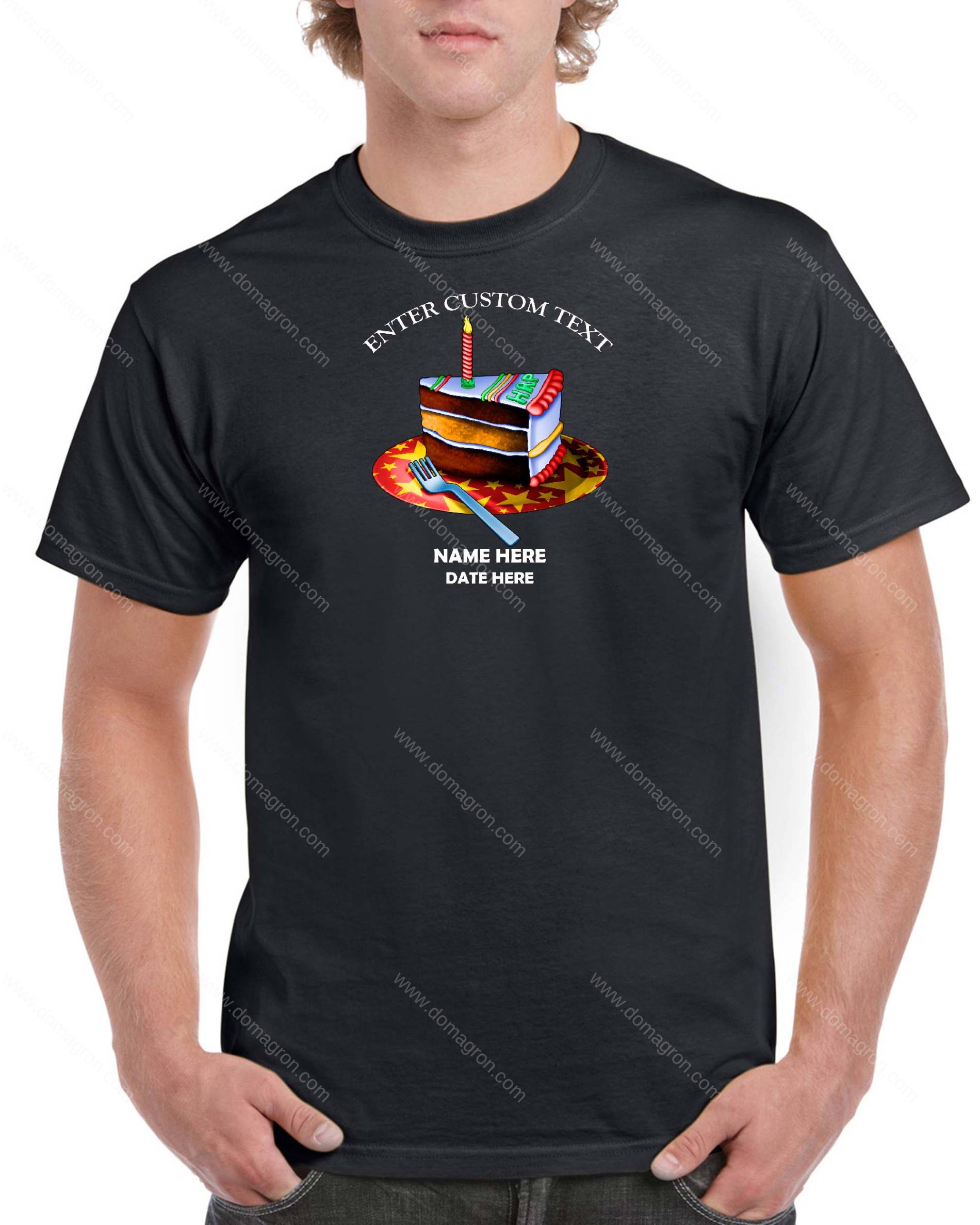 Customized Happy Birthday Shirt For Kids and/or Adults DOMAGRON