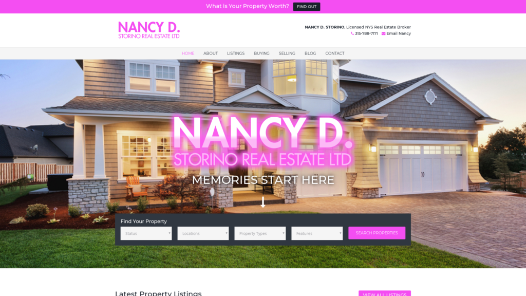 NANCY D STORINO REAL ESTATE