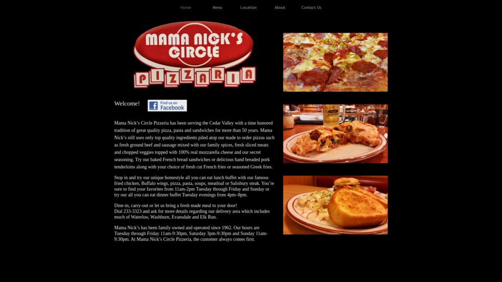 MAMA NICK'S CIRCLE PIZZERIA