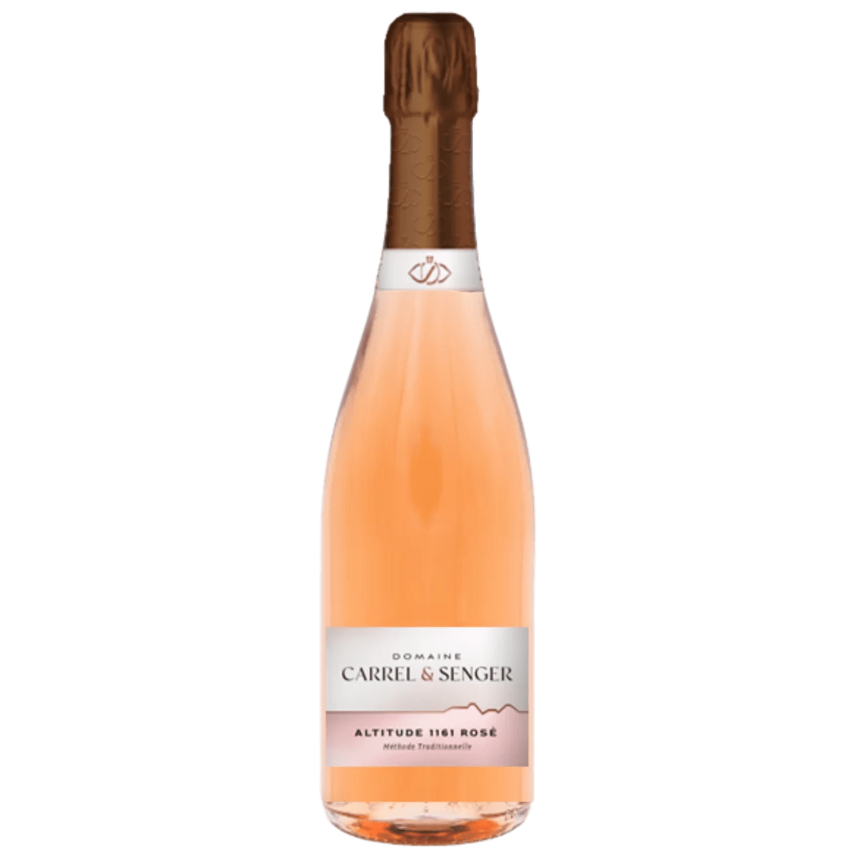 Méthode traditionnelle brut Rosé Vin effervescent de Savoie Domaine