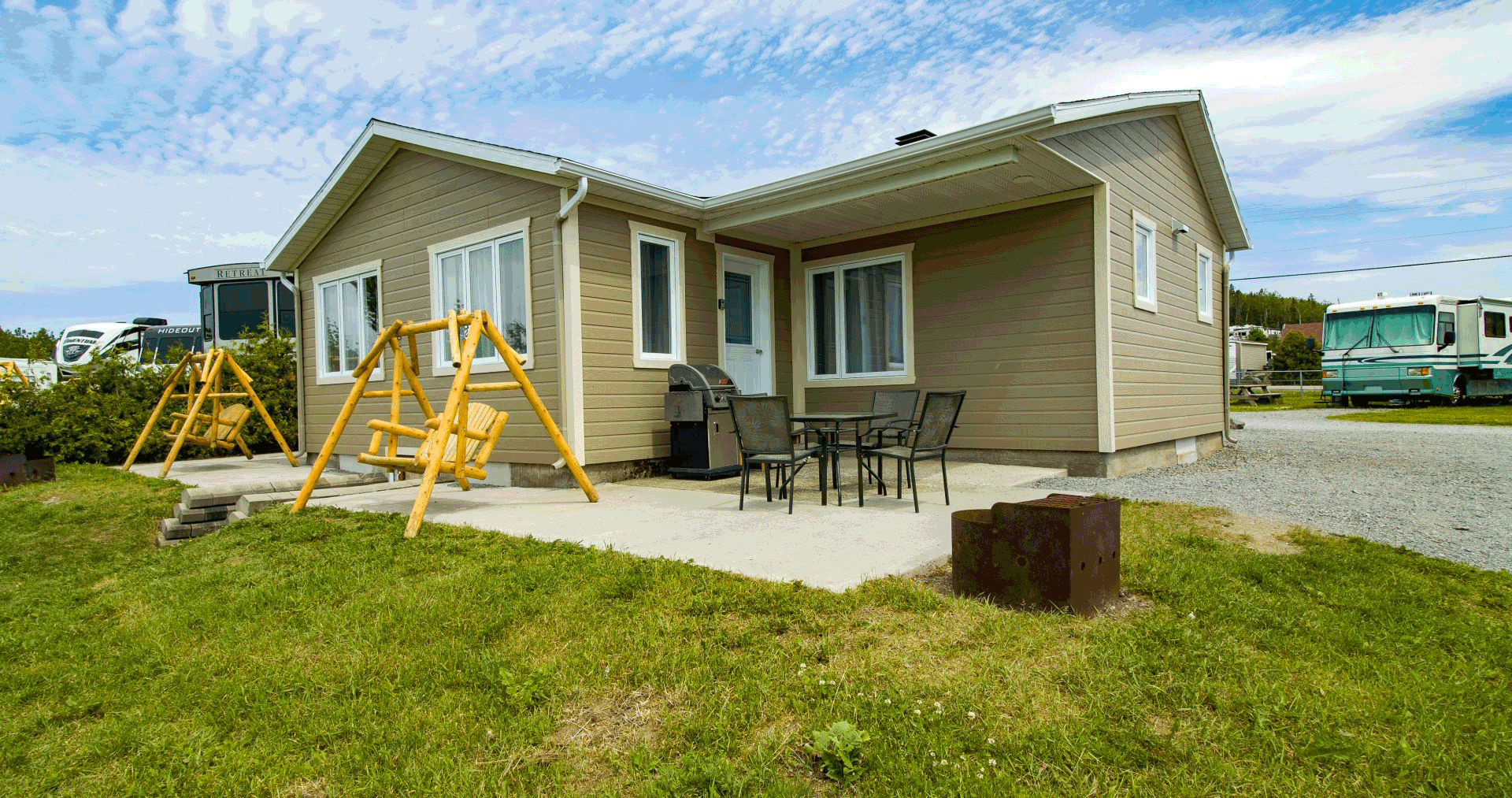 Domaine du Lac StMathieu hébergement quatre saisons