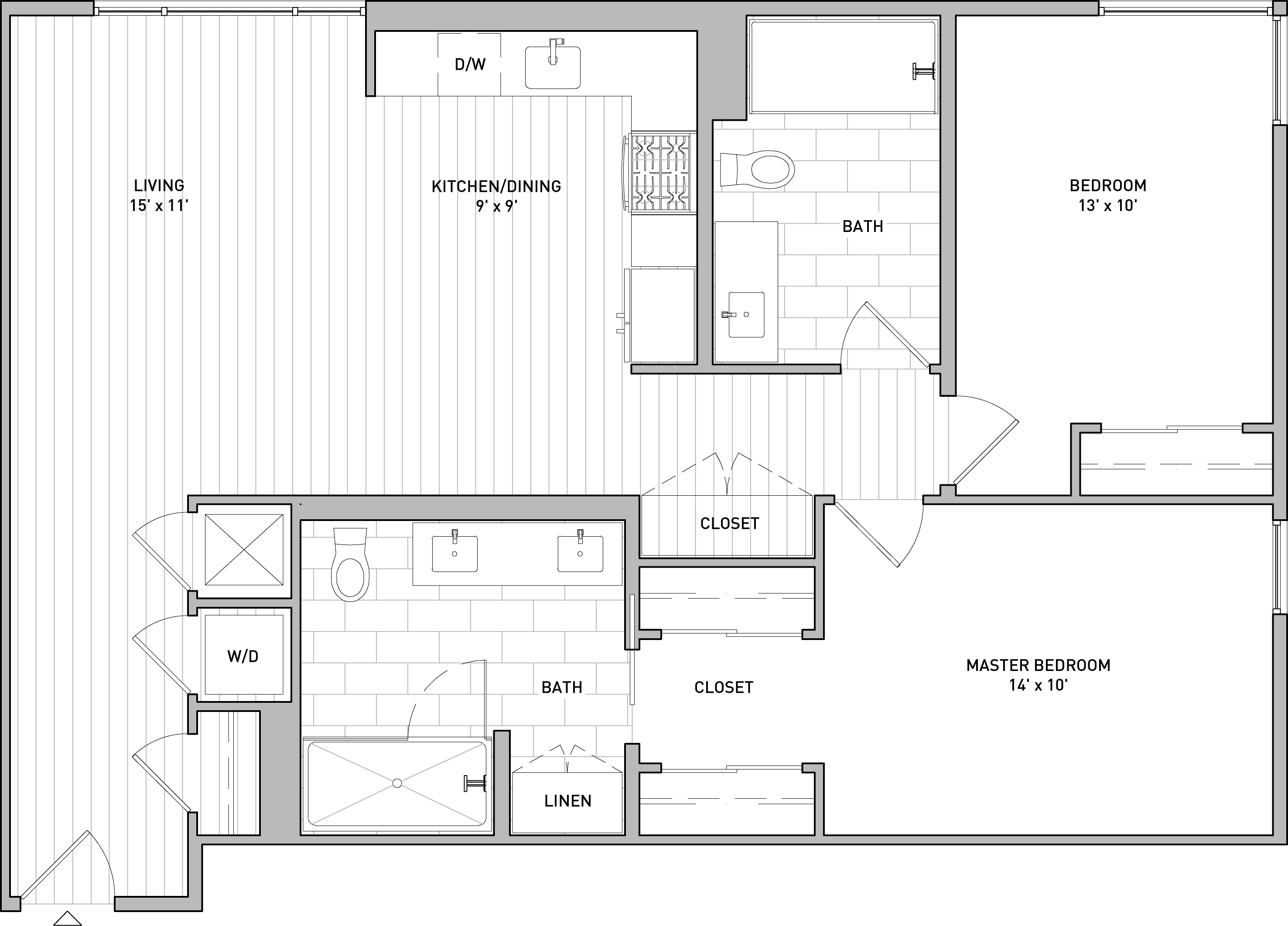 Floor Plans New Apartments in West Hollywood