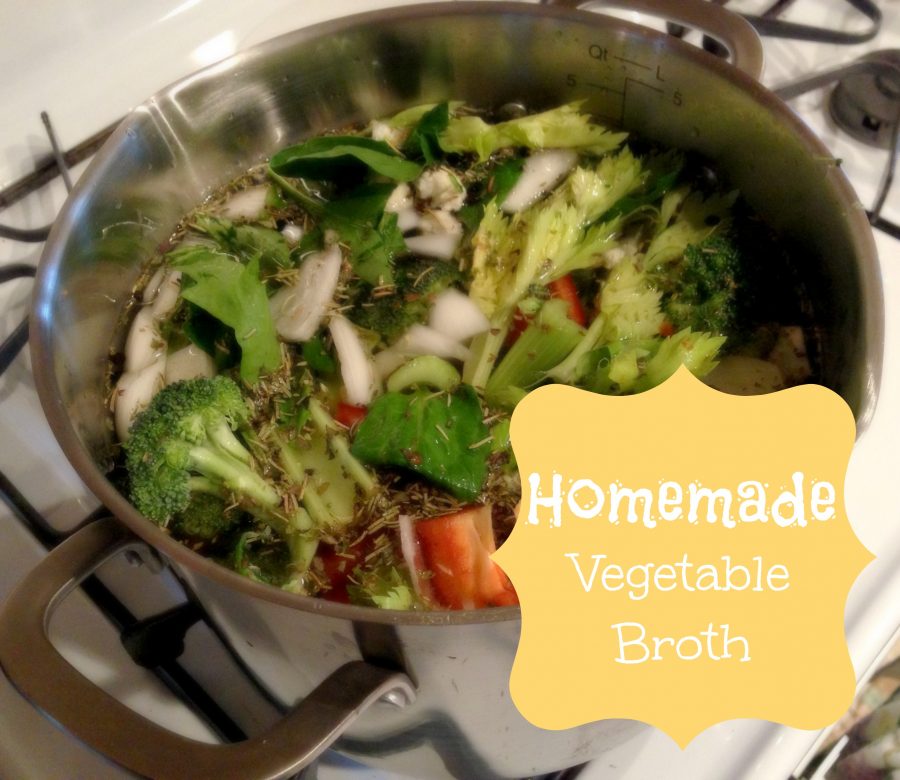 Homemade Chicken Brothin the Crock Pot Domestically Creative