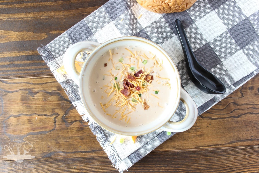 Slow Cooker Cheddar Beer Soup Domestically Creative