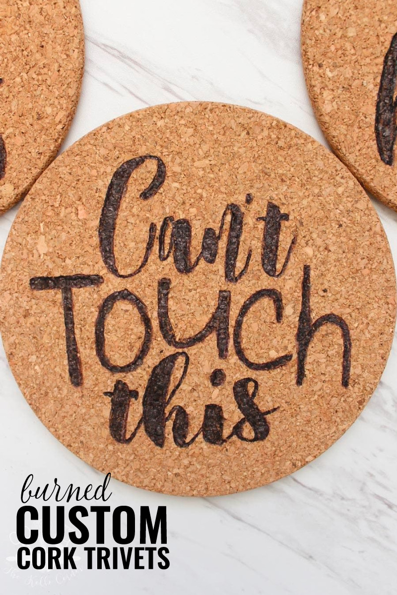 How To Make Custom Cork Trivets Domestically Creative