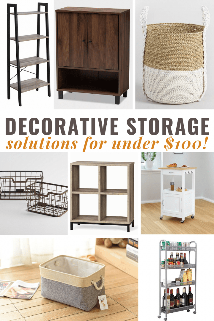 The Best Decorative Storage Ideas under 100 Domestically Creative