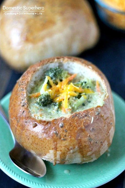 Easy Homemade Bread Bowls Domestic Superhero
