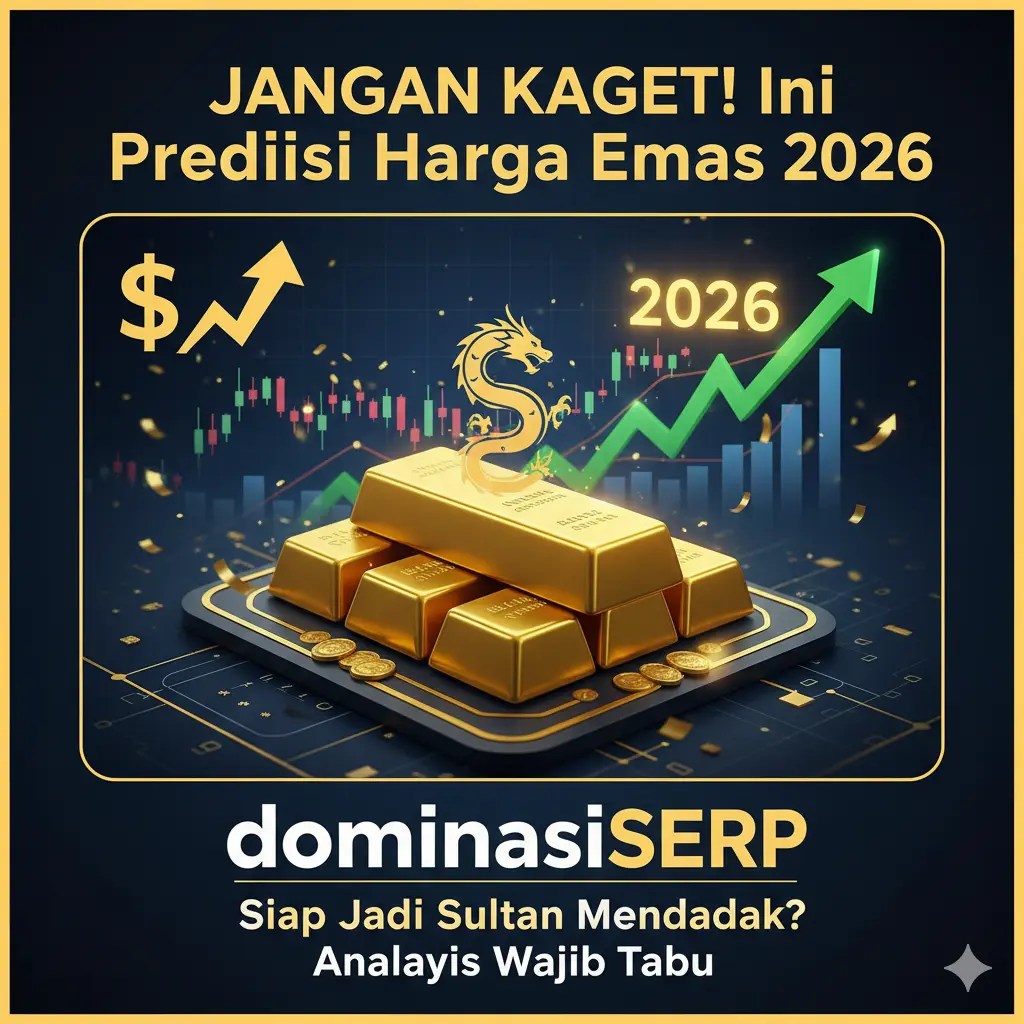 JANGAN KAGET! Ini Prediksi Harga Emas 2026, Siap Jadi Sultan Mendadak