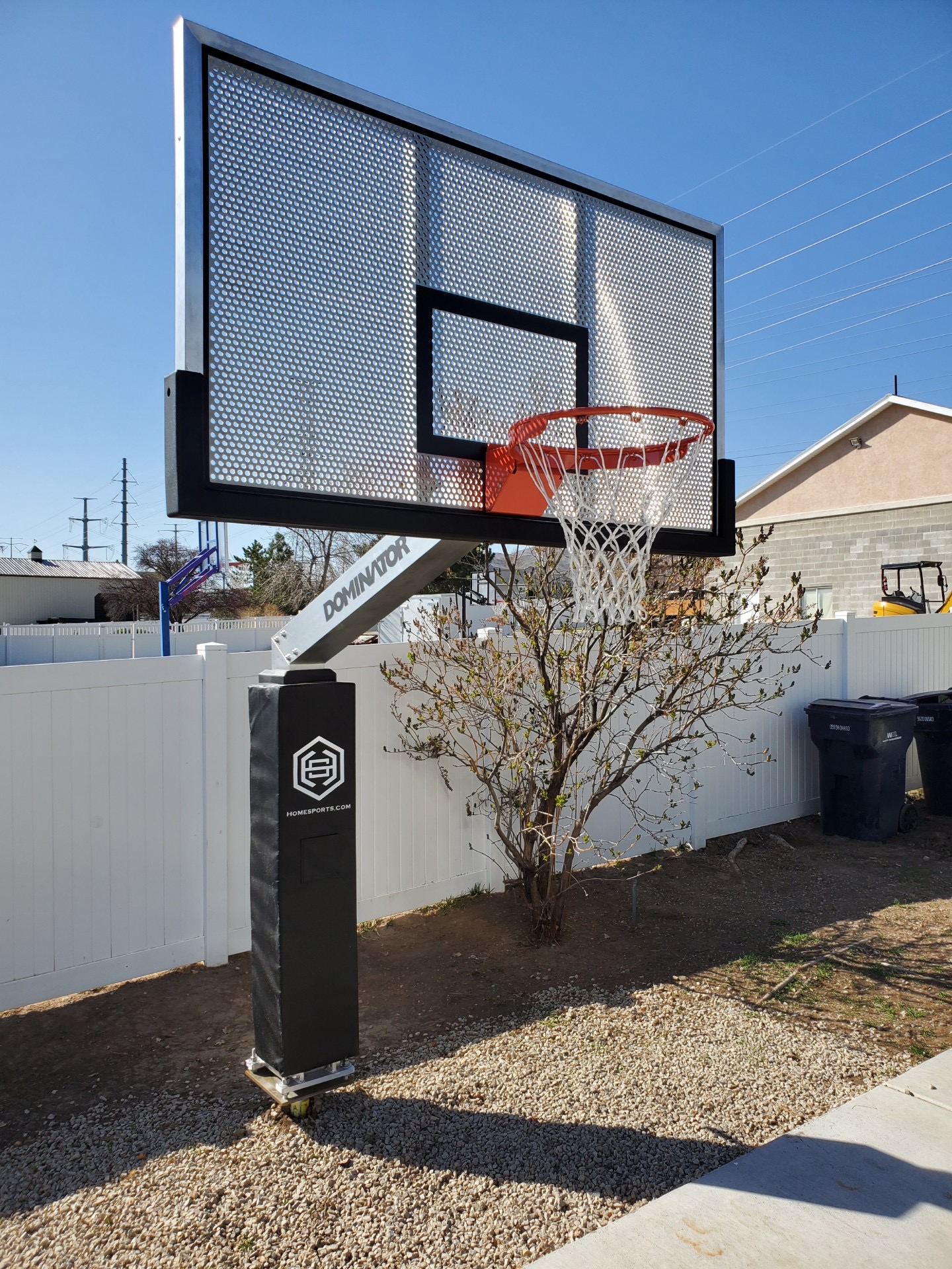 Dominator 72 Pro Adjustable Basketball Hoop with ShatterProof