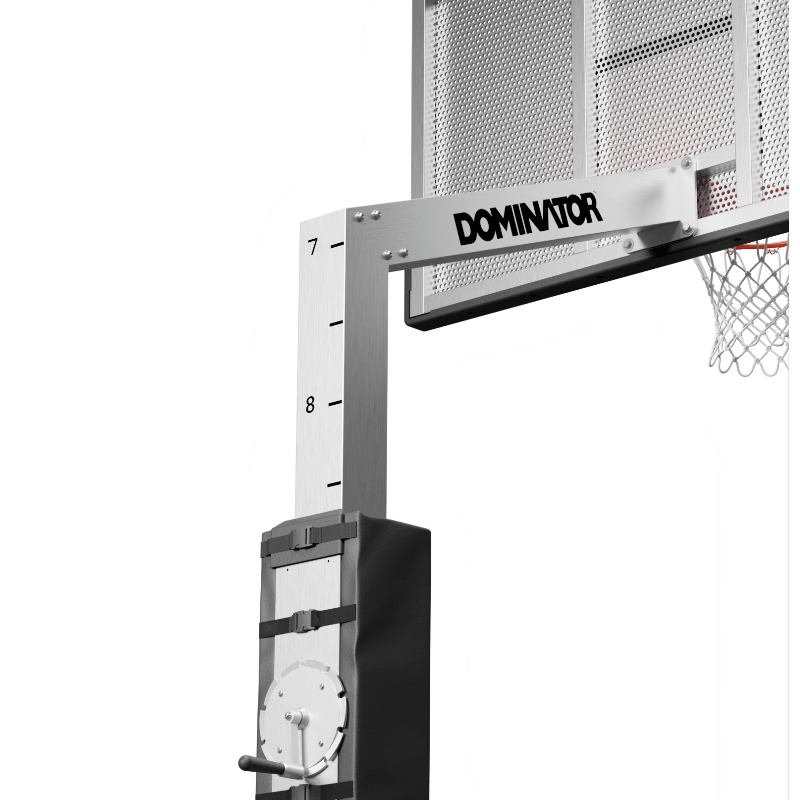Dominator 72 Pro Adjustable Basketball Hoop with ShatterProof