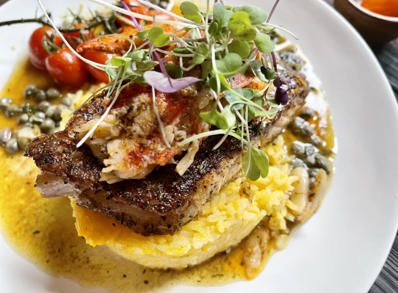 Delicious red snapper fillet Dominica Gourmet