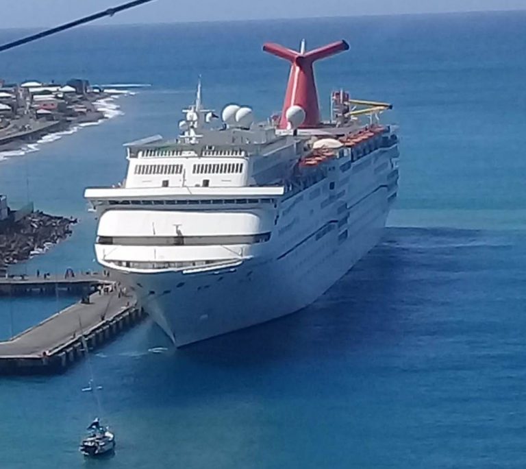 Carnival Cruise Lines vessel diverted to Dominica due to rough seas