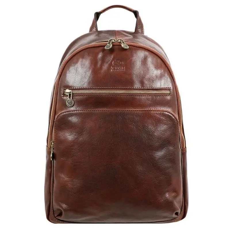 Leather Laptop Backpack Claudius Domini Leather