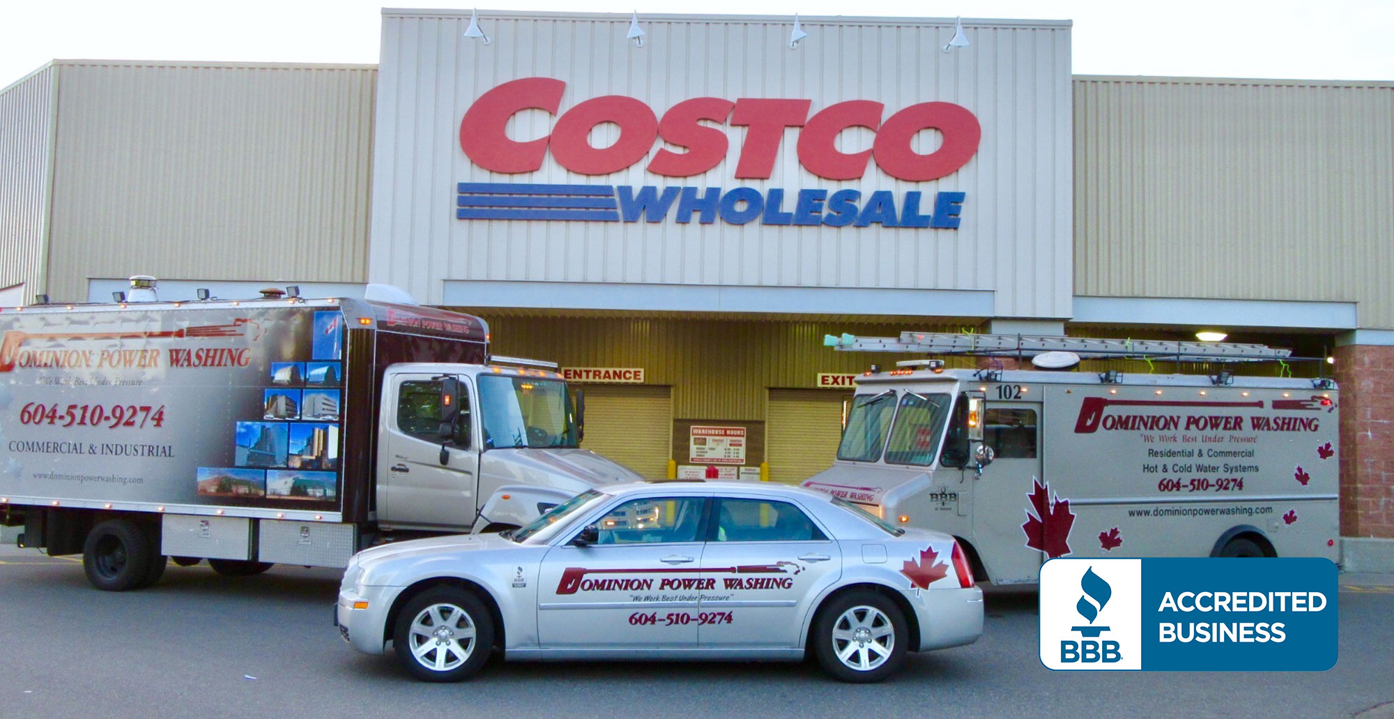 Contact Dominion Power Washing