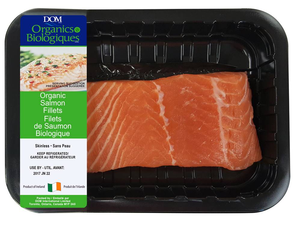 Fresh Organic Salmon DOM International